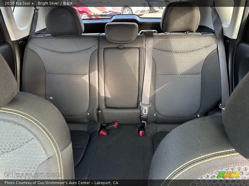 Bright Silver / Black 2016 Kia Soul +