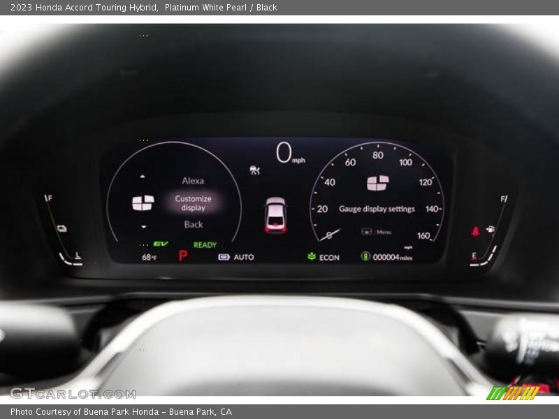  2023 Accord Touring Hybrid Touring Hybrid Gauges