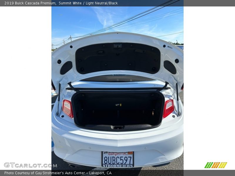 Summit White / Light Neutral/Black 2019 Buick Cascada Premium