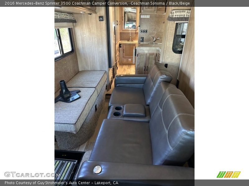Rear Seat of 2016 Sprinter 3500 Coachman Camper Conversion