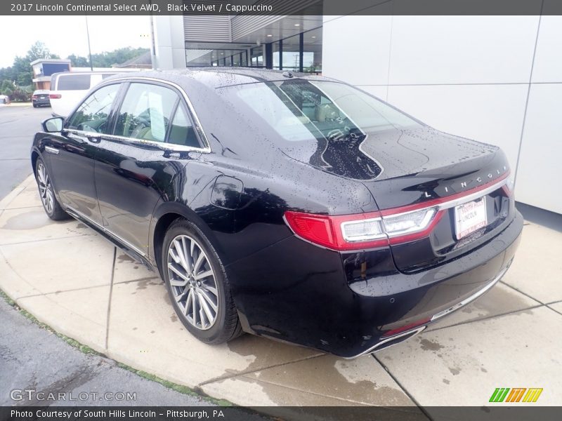 Black Velvet / Cappuccino 2017 Lincoln Continental Select AWD