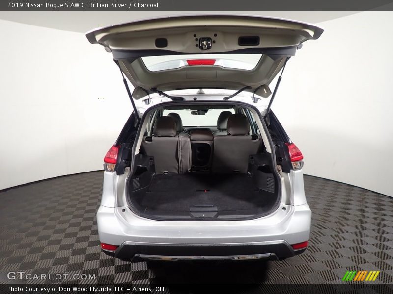 Brilliant Silver / Charcoal 2019 Nissan Rogue S AWD