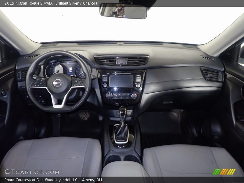 Dashboard of 2019 Rogue S AWD