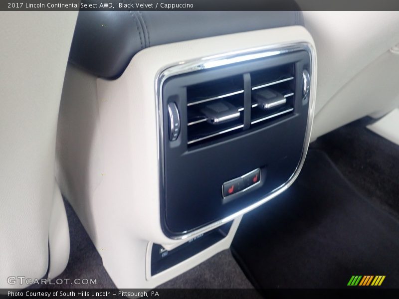 Black Velvet / Cappuccino 2017 Lincoln Continental Select AWD