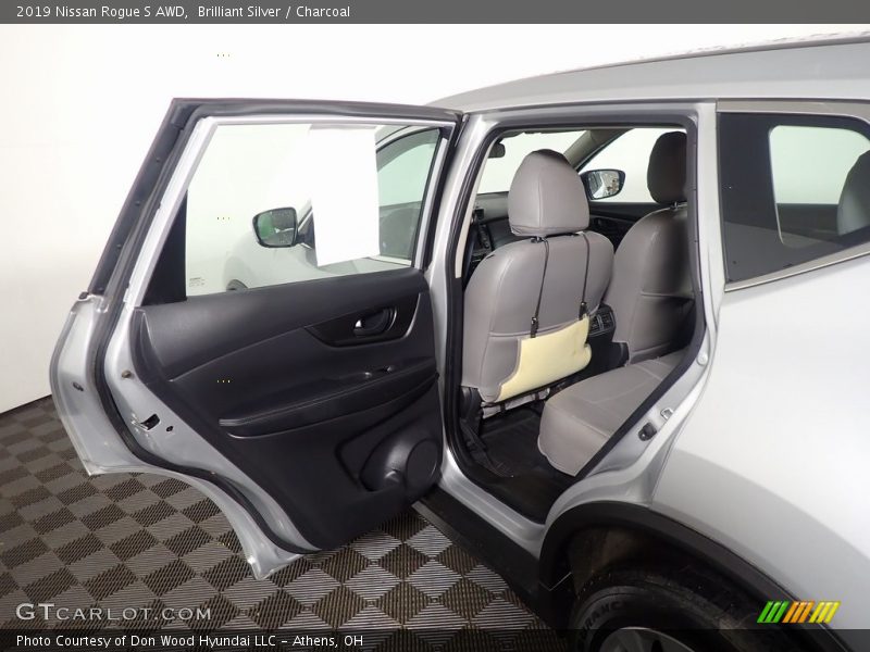 Brilliant Silver / Charcoal 2019 Nissan Rogue S AWD