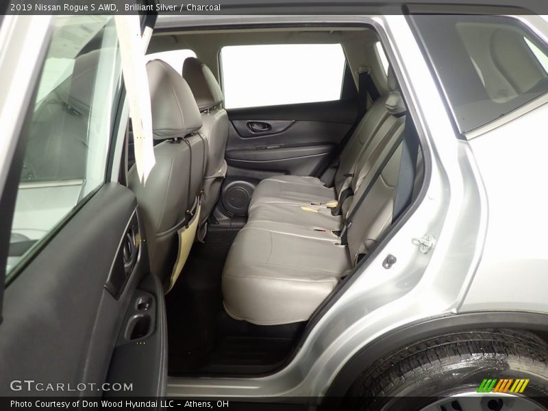 Rear Seat of 2019 Rogue S AWD