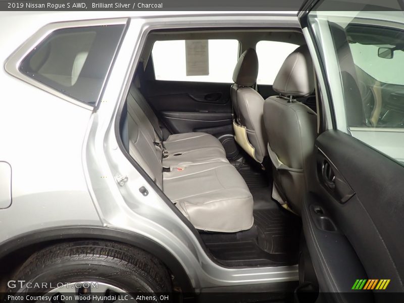 Brilliant Silver / Charcoal 2019 Nissan Rogue S AWD