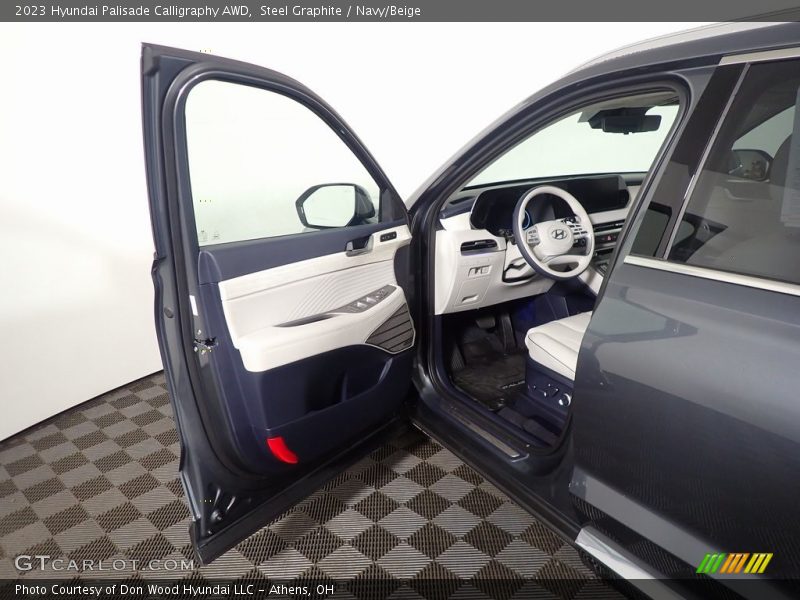 Steel Graphite / Navy/Beige 2023 Hyundai Palisade Calligraphy AWD