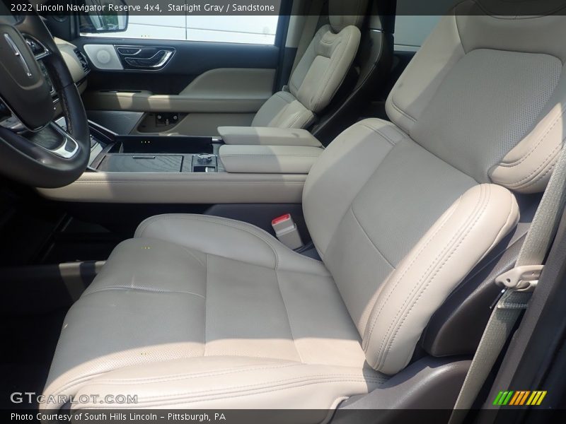 Front Seat of 2022 Navigator Reserve 4x4