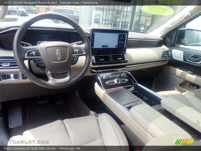  2022 Navigator Reserve 4x4 Sandstone Interior