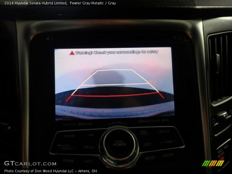 Pewter Gray Metallic / Gray 2014 Hyundai Sonata Hybrid Limited