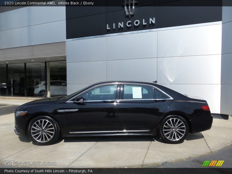  2020 Continental AWD Infinite Black