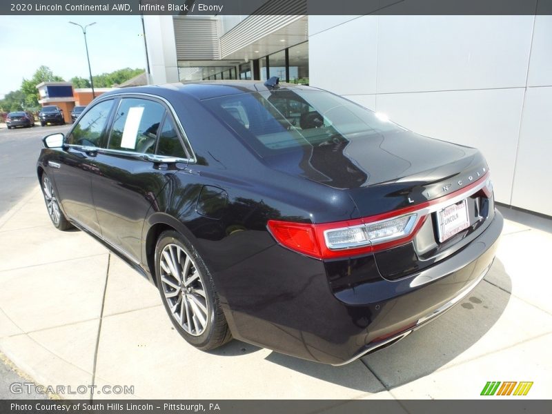 Infinite Black / Ebony 2020 Lincoln Continental AWD