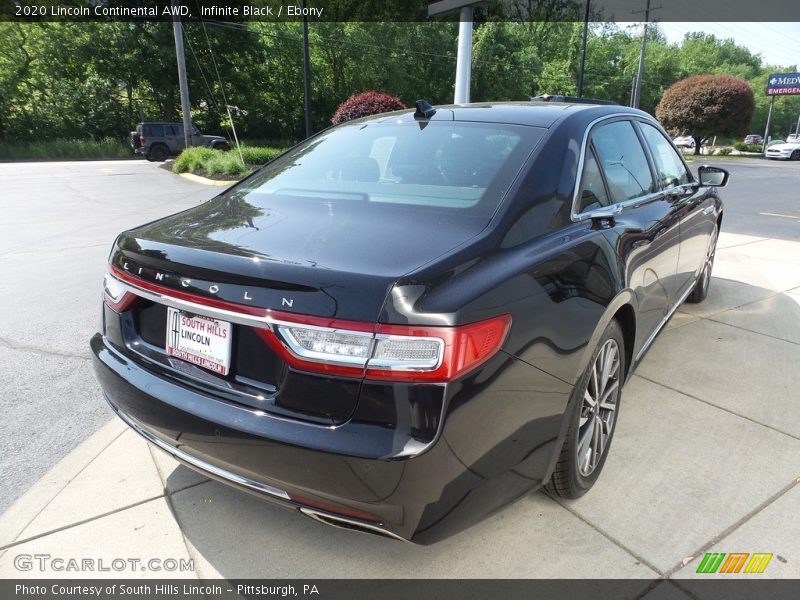 Infinite Black / Ebony 2020 Lincoln Continental AWD