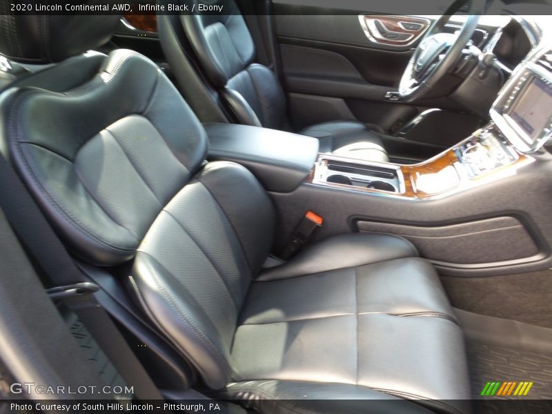Front Seat of 2020 Continental AWD