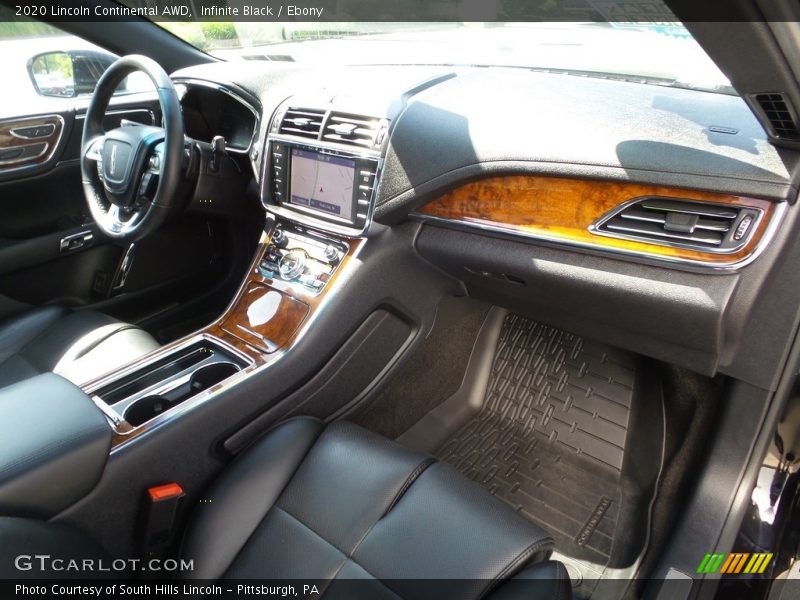 Dashboard of 2020 Continental AWD