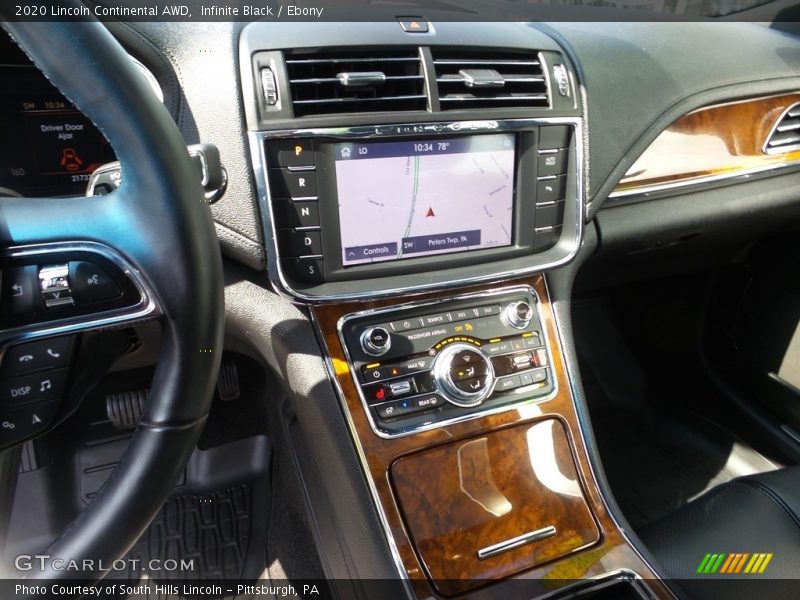 Infinite Black / Ebony 2020 Lincoln Continental AWD