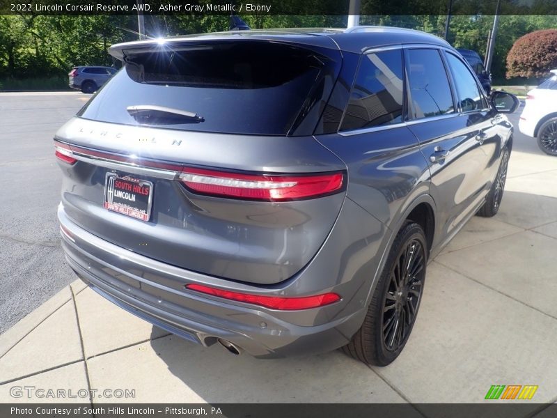 Asher Gray Metallic / Ebony 2022 Lincoln Corsair Reserve AWD