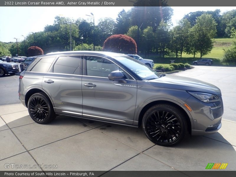 Asher Gray Metallic / Ebony 2022 Lincoln Corsair Reserve AWD