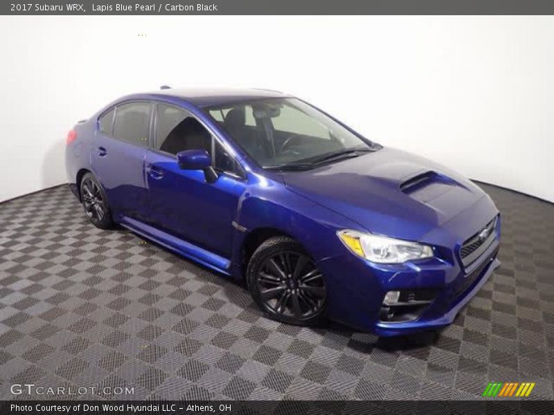 Lapis Blue Pearl / Carbon Black 2017 Subaru WRX