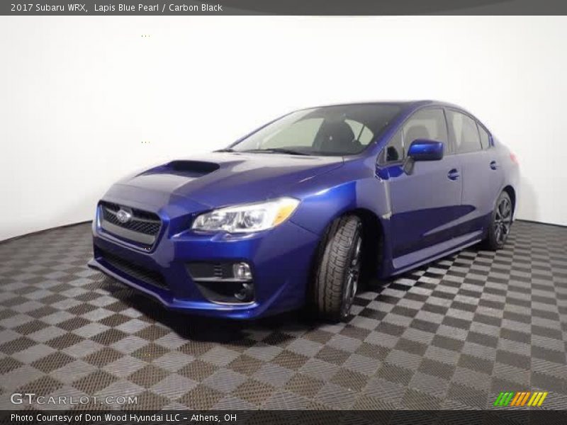 Lapis Blue Pearl / Carbon Black 2017 Subaru WRX