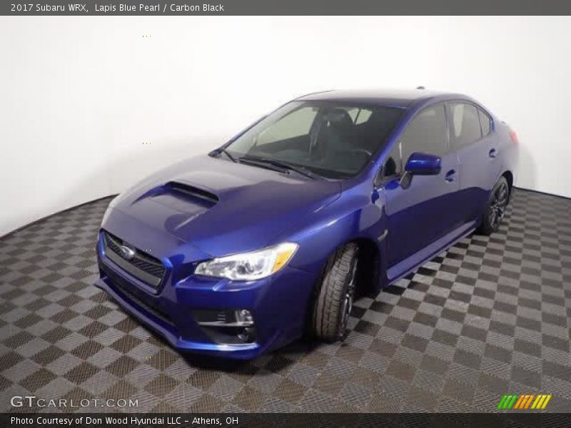 Lapis Blue Pearl / Carbon Black 2017 Subaru WRX