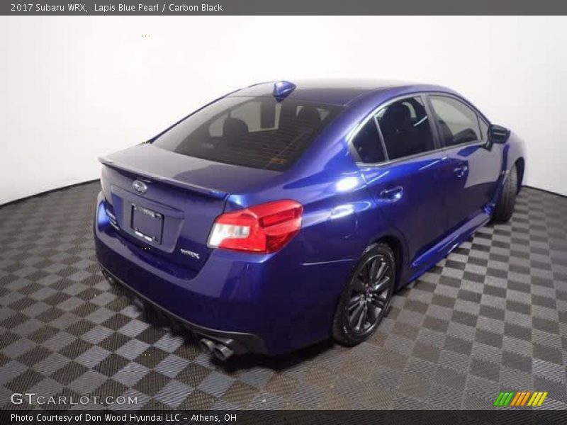 Lapis Blue Pearl / Carbon Black 2017 Subaru WRX