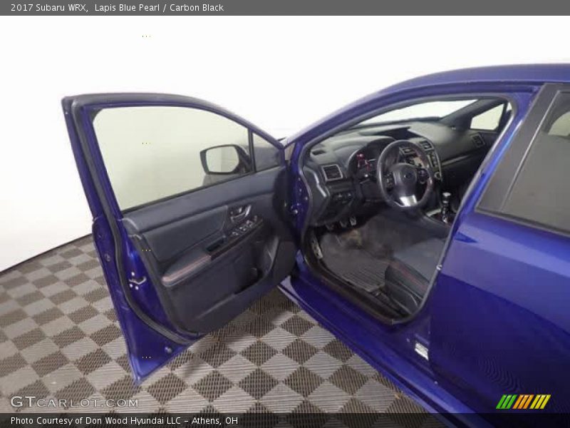 Lapis Blue Pearl / Carbon Black 2017 Subaru WRX