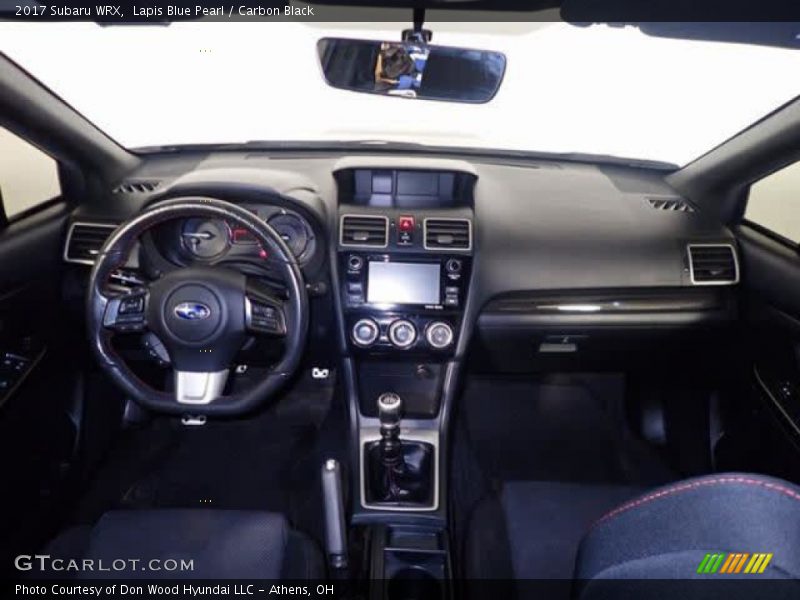 Lapis Blue Pearl / Carbon Black 2017 Subaru WRX