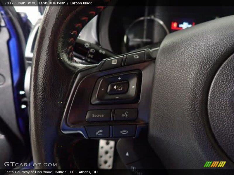 Lapis Blue Pearl / Carbon Black 2017 Subaru WRX