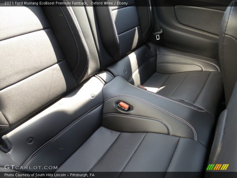Oxford White / Ebony 2021 Ford Mustang EcoBoost Premium Fastback