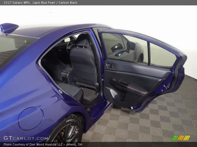 Lapis Blue Pearl / Carbon Black 2017 Subaru WRX