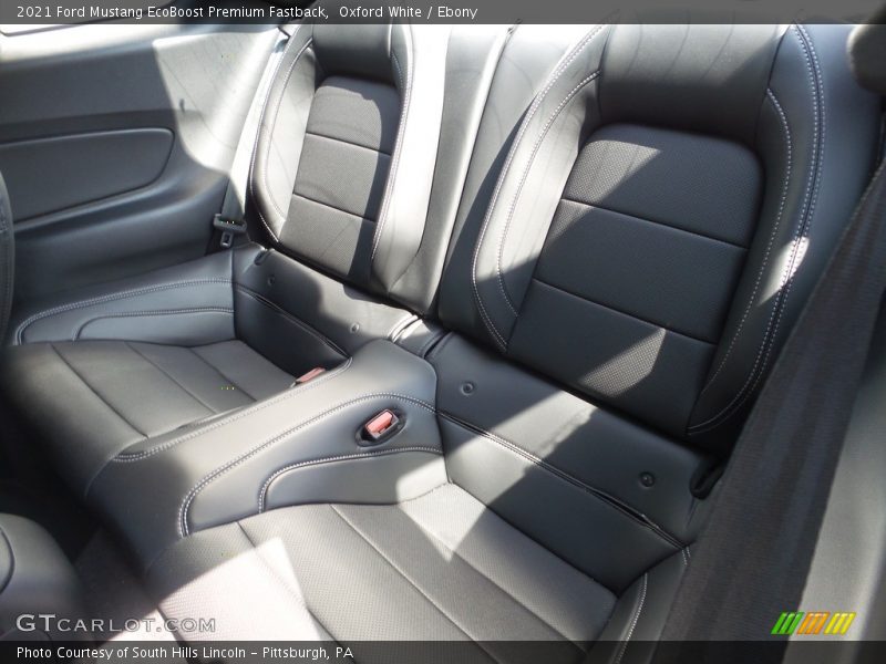 Oxford White / Ebony 2021 Ford Mustang EcoBoost Premium Fastback