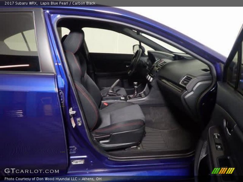 Lapis Blue Pearl / Carbon Black 2017 Subaru WRX