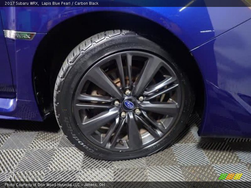 Lapis Blue Pearl / Carbon Black 2017 Subaru WRX