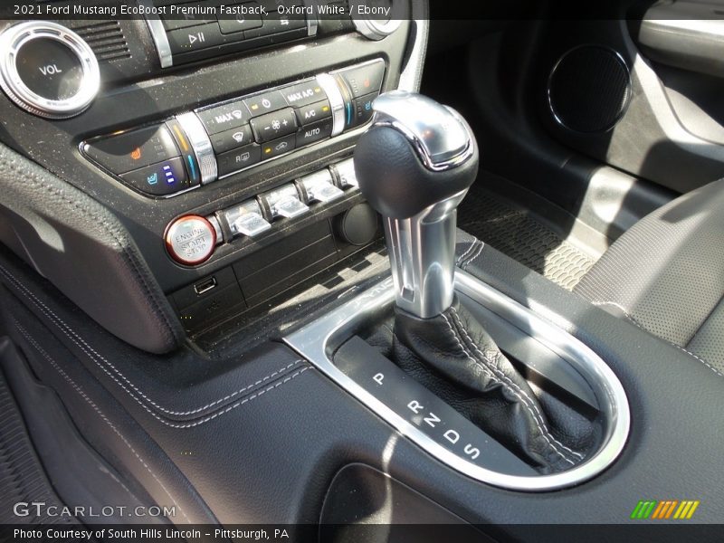  2021 Mustang EcoBoost Premium Fastback 10 Speed Automatic Shifter