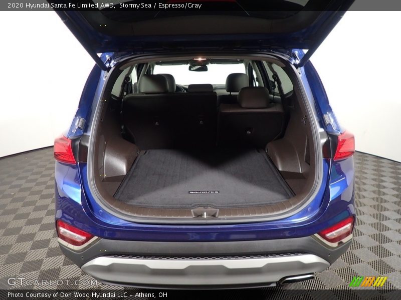 Stormy Sea / Espresso/Gray 2020 Hyundai Santa Fe Limited AWD