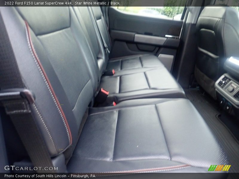 Star White Metallic / Black 2022 Ford F150 Lariat SuperCrew 4x4