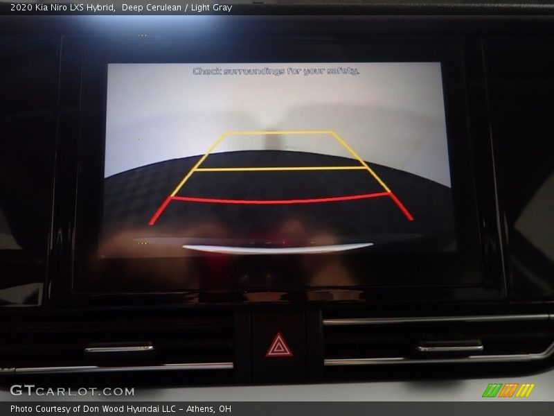 Deep Cerulean / Light Gray 2020 Kia Niro LXS Hybrid
