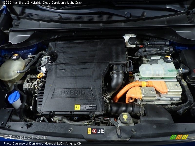 Deep Cerulean / Light Gray 2020 Kia Niro LXS Hybrid