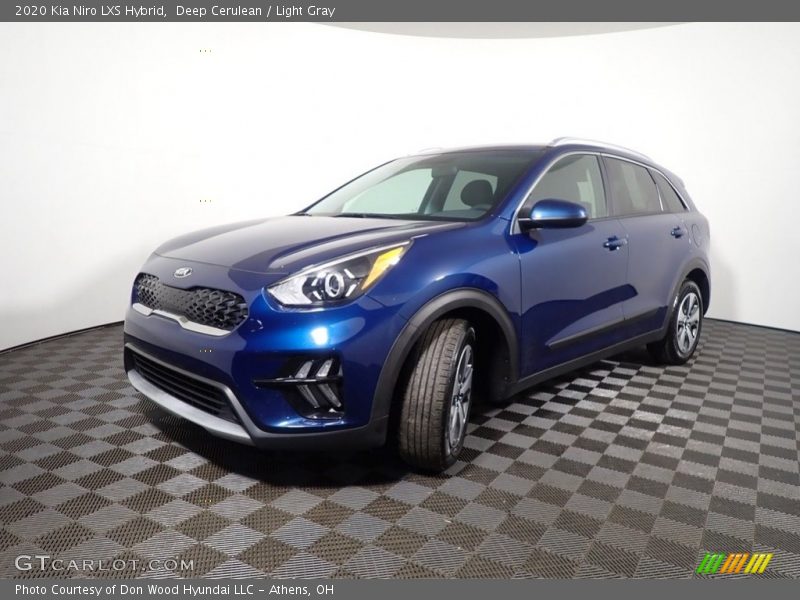 Deep Cerulean / Light Gray 2020 Kia Niro LXS Hybrid