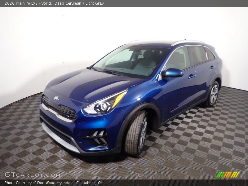 Deep Cerulean / Light Gray 2020 Kia Niro LXS Hybrid