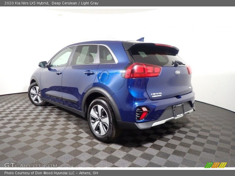 Deep Cerulean / Light Gray 2020 Kia Niro LXS Hybrid