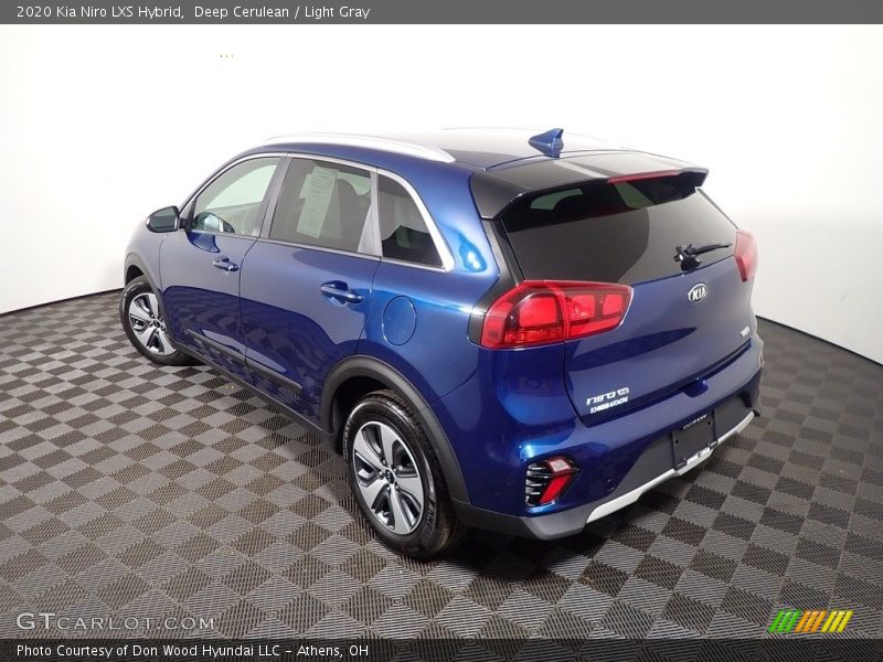 Deep Cerulean / Light Gray 2020 Kia Niro LXS Hybrid