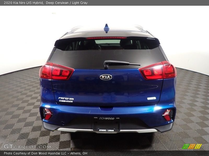 Deep Cerulean / Light Gray 2020 Kia Niro LXS Hybrid