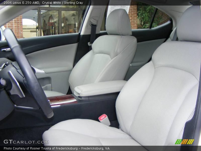 Crystal White / Sterling Gray 2006 Lexus IS 250 AWD