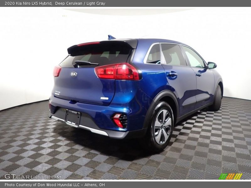 Deep Cerulean / Light Gray 2020 Kia Niro LXS Hybrid