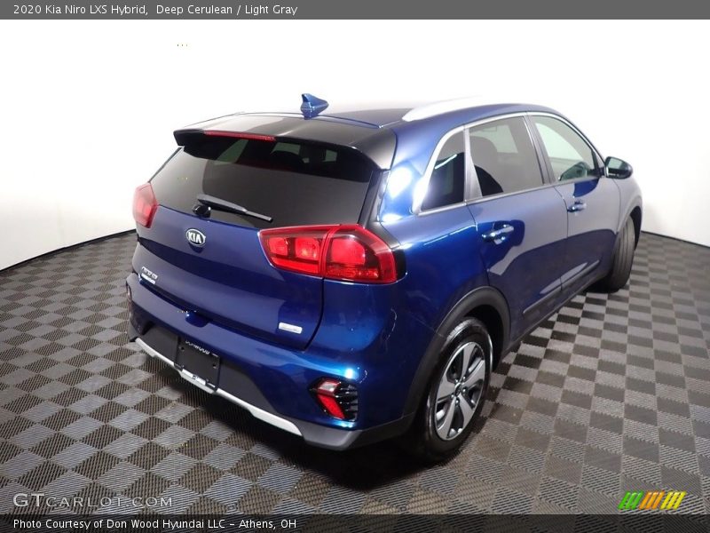 Deep Cerulean / Light Gray 2020 Kia Niro LXS Hybrid