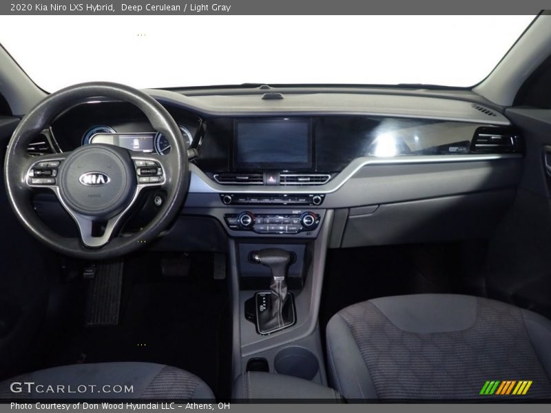 Deep Cerulean / Light Gray 2020 Kia Niro LXS Hybrid