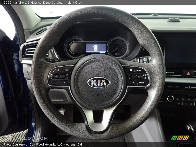Deep Cerulean / Light Gray 2020 Kia Niro LXS Hybrid